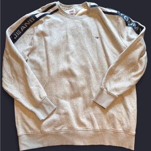 Men's Tommy Hilfiger Jeans Gray Sweater